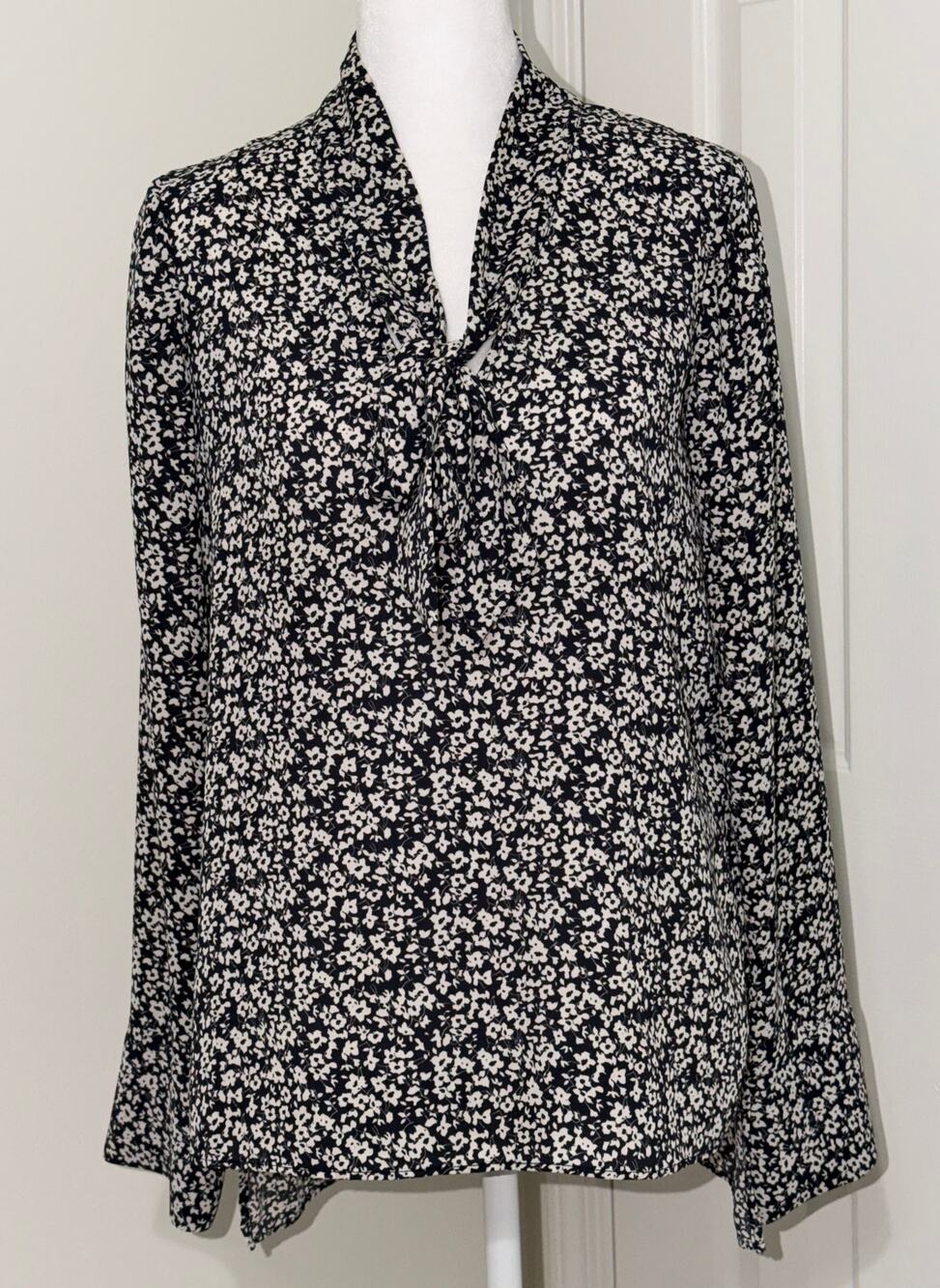 Zara Long-Sleeve Blouse